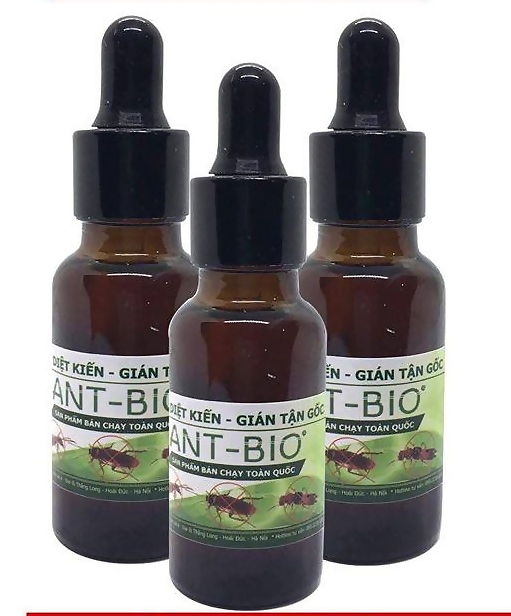 Ant Bio 10ml - Chế phẩm diệt kiến tận gốc - diệt gián sinh học lọ nhỏ giọt, an toàn cho gia đình